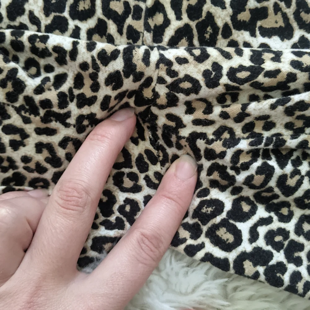 Leopard Print Bike Shorts